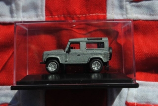 Oxford 76LRDF003 Land Rover Defender 90 Station Wagon-Orkney Grey